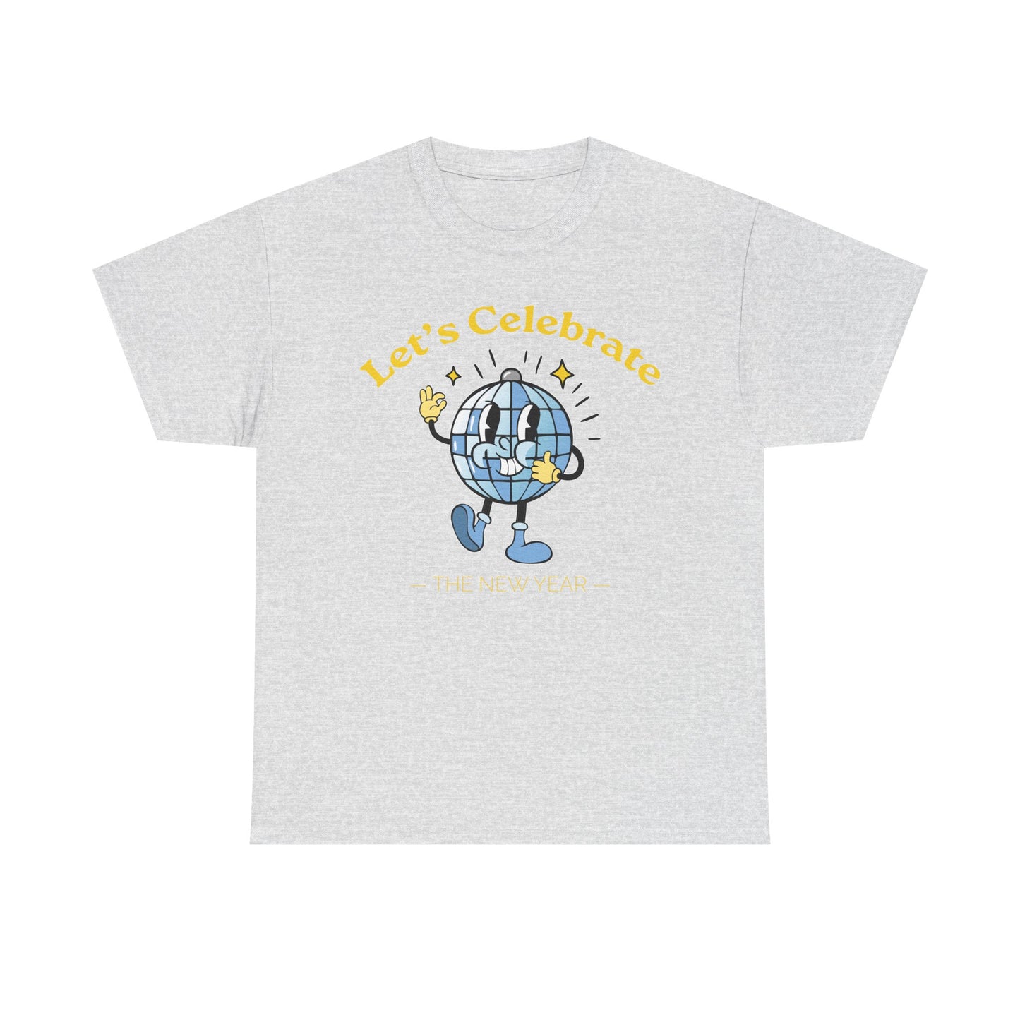 Cheers to Happy New Year Celebration T-Shirt Festivel NYE Party Tee for Men and Women
