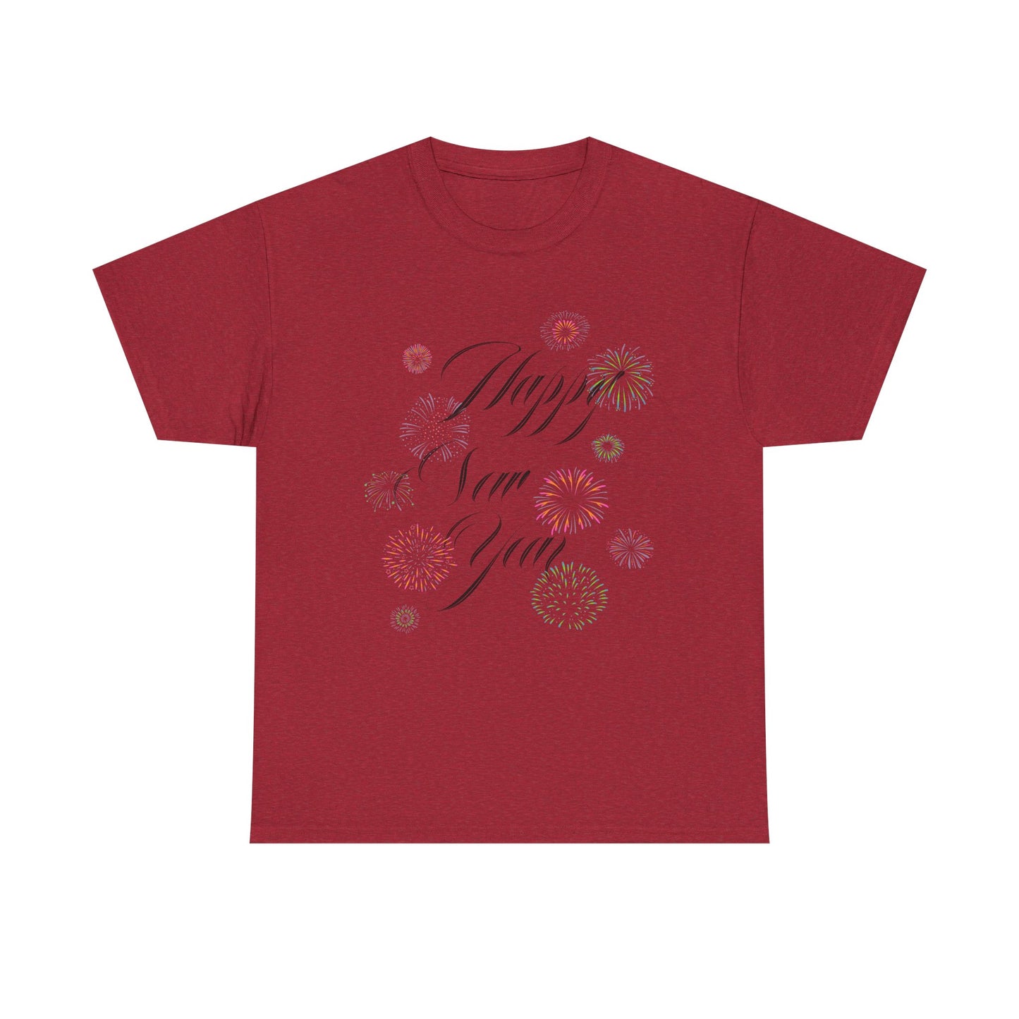 Happy New Year T-Shirt Festive Celebration Tee for Men and Women