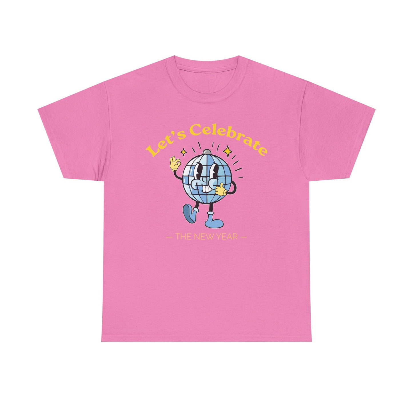 Cheers to Happy New Year Celebration T-Shirt Festivel NYE Party Tee for Men and Women