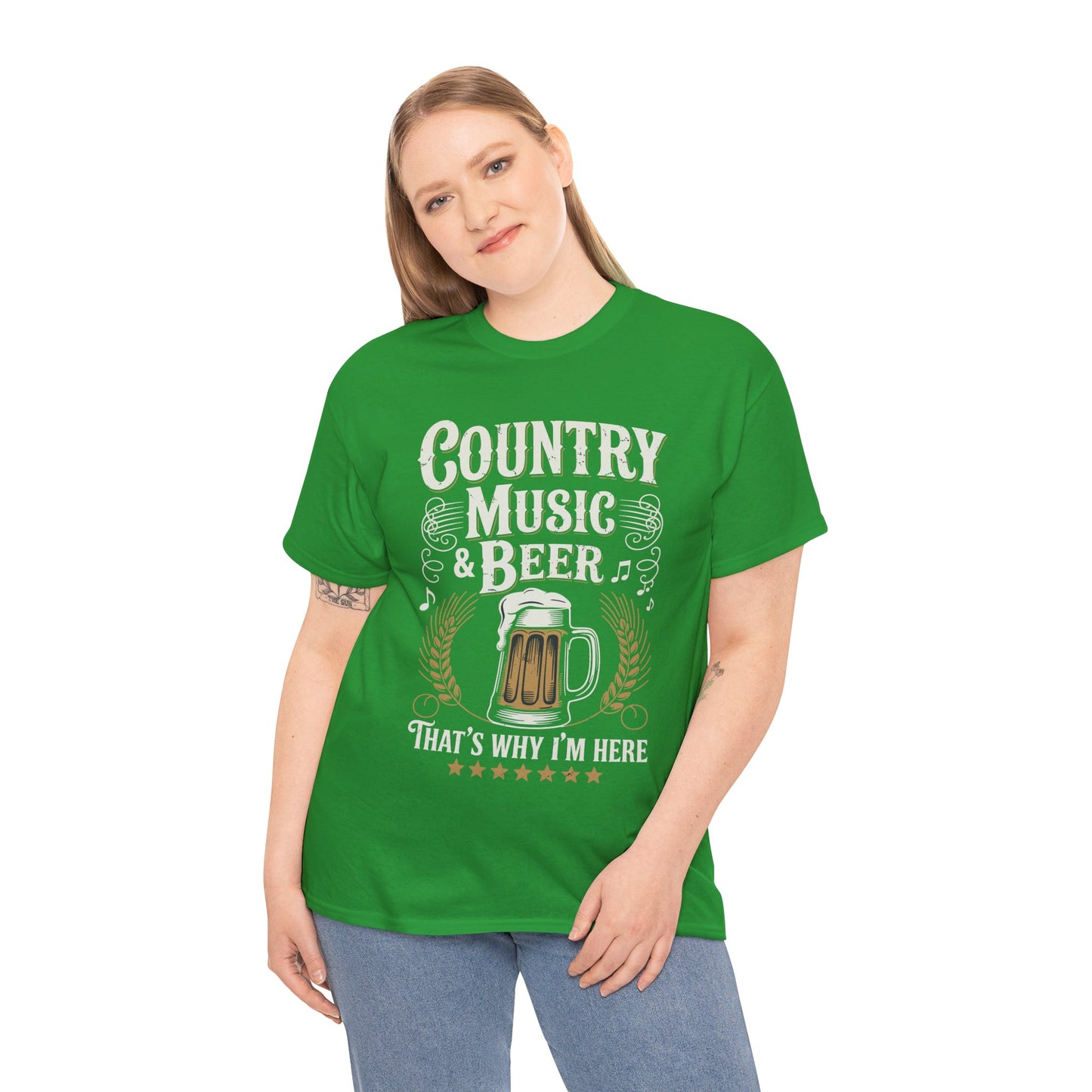 Vintage Country Music and Beer That's Why I'm Here Legends T-Shirt