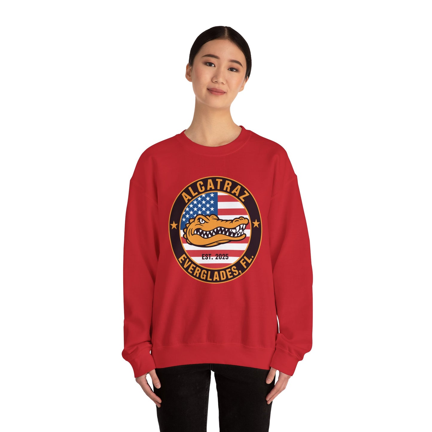 Retro Alcatraz Everglades FL EST 2025 Sweatshirt