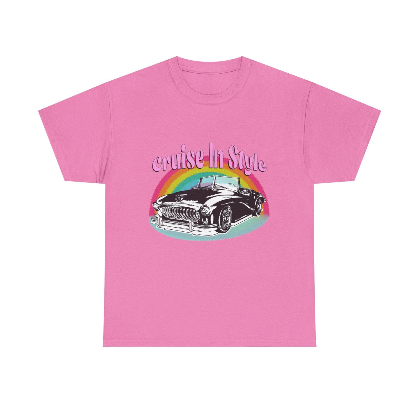 Cruise In Style Car Lovers T-Shirt For Men Women