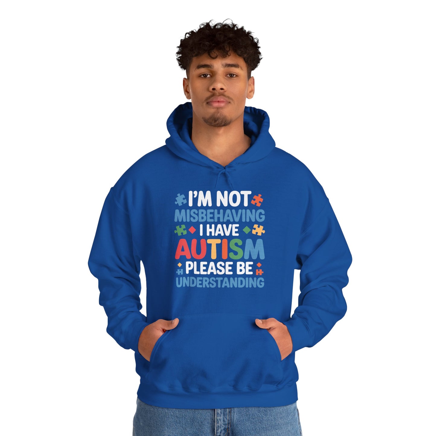 Autism Awareness I'm Not Misbehaving I Have Autism Hoodie