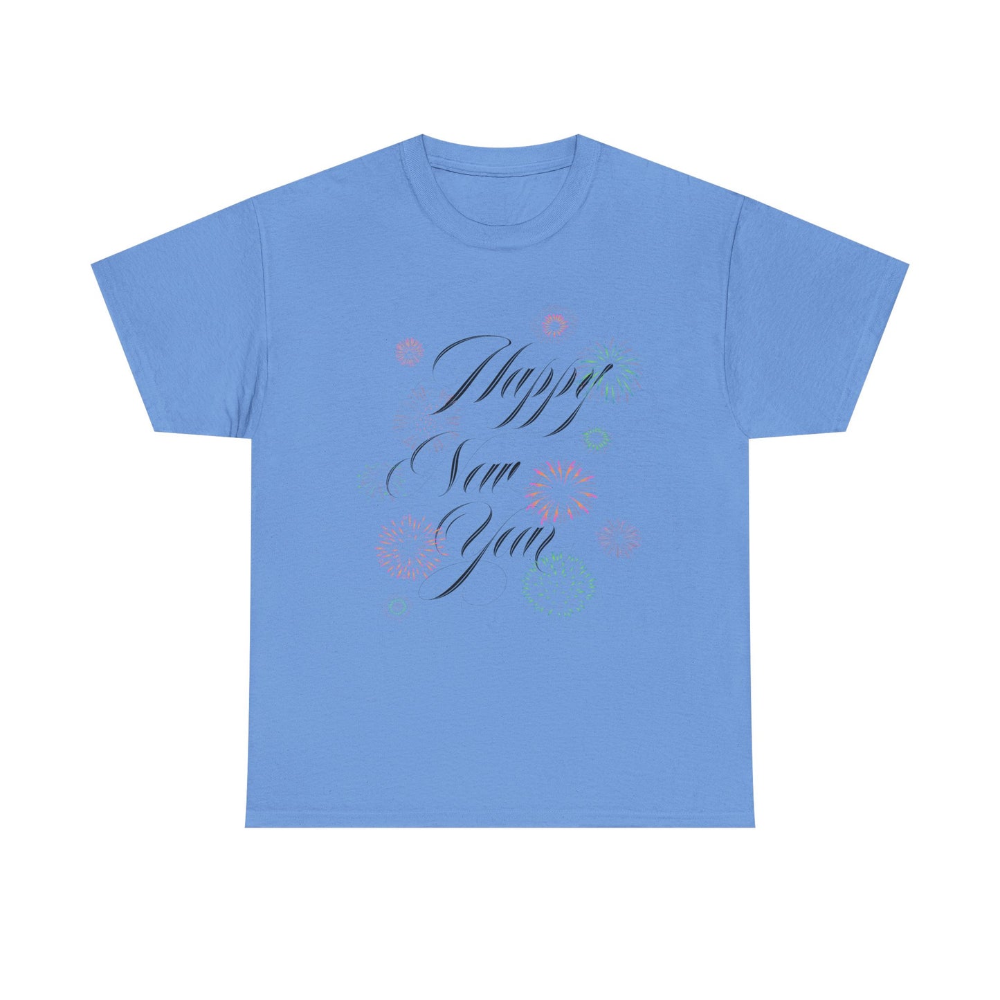 Happy New Year T-Shirt Festive Celebration Tee for Men and Women