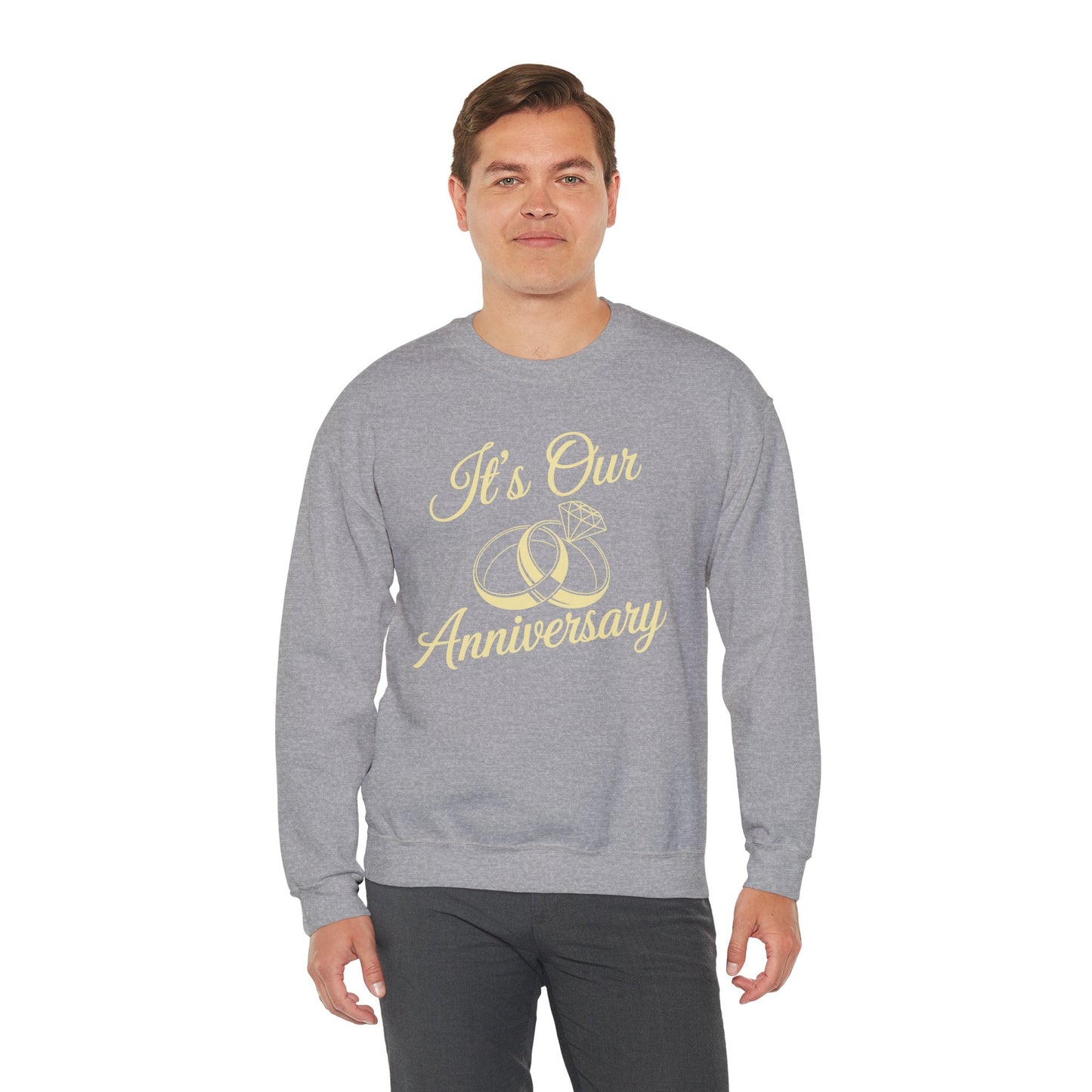 It's Our Anniversary Shirts for Married Couples Husband Wife Sweatshirt