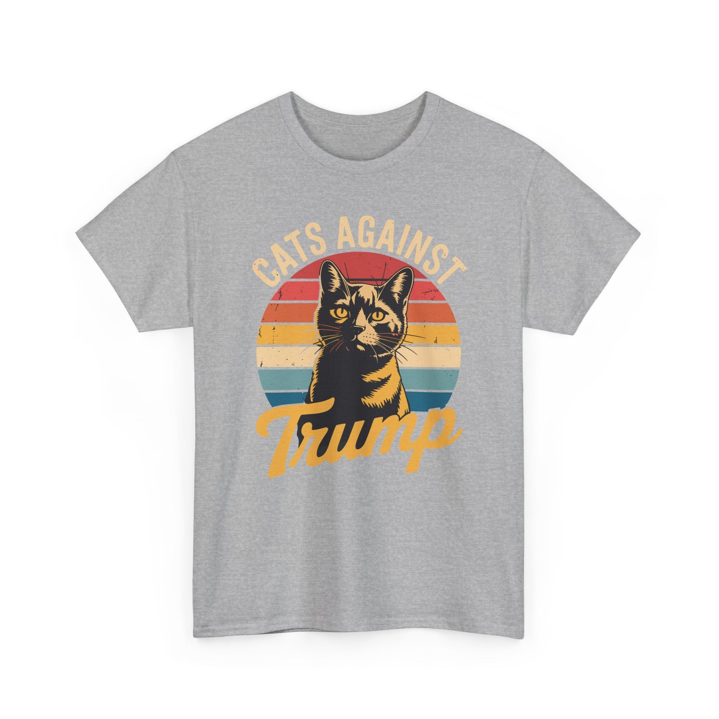 Cats Against Trump Funny Anti Trump Election Funny Cat T-Shirt