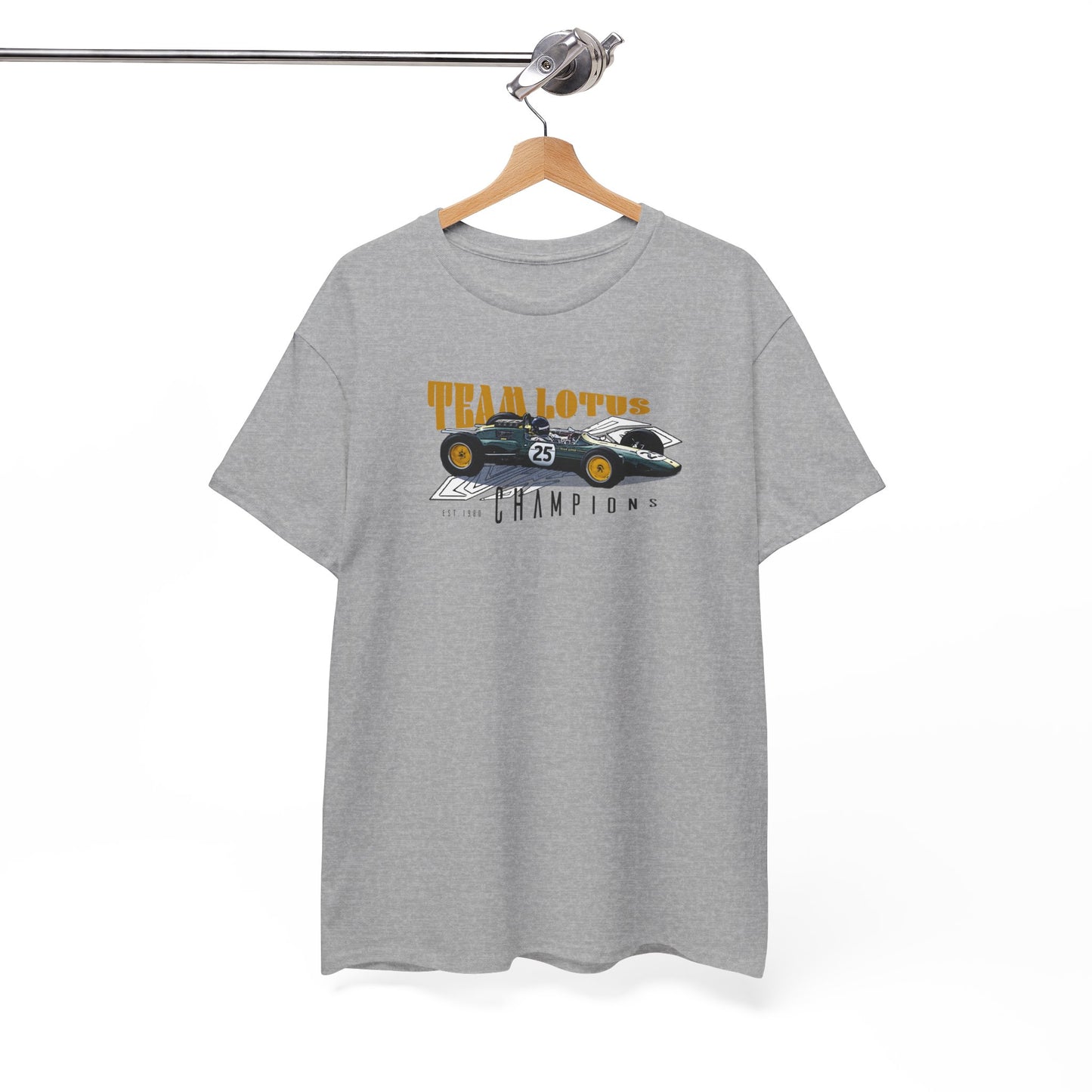 Team Lotus Champion Car T-Shirt Celebrate Racing Legacy and Speed