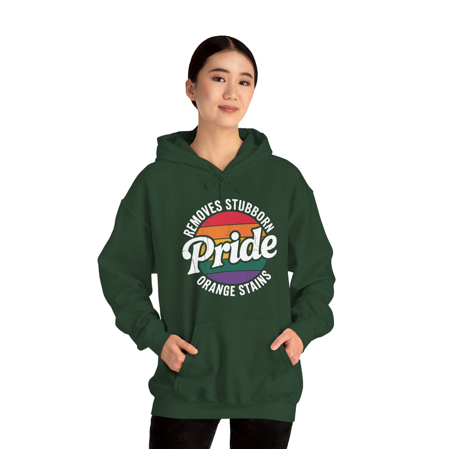 Resist Trump Remove Stubborn Orange Stains Pride Month LGBTQ Hoodie