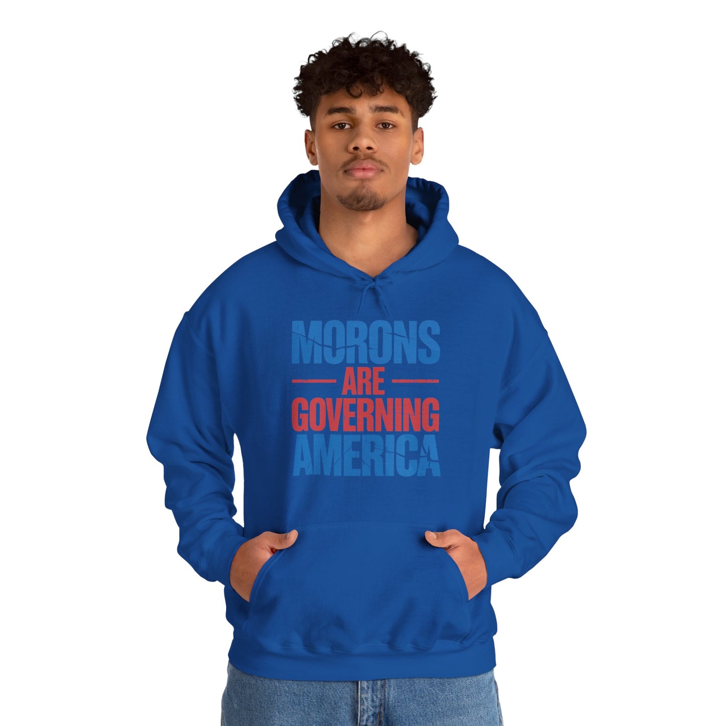 Morons Are Governing America Trump 2025 Hoodie