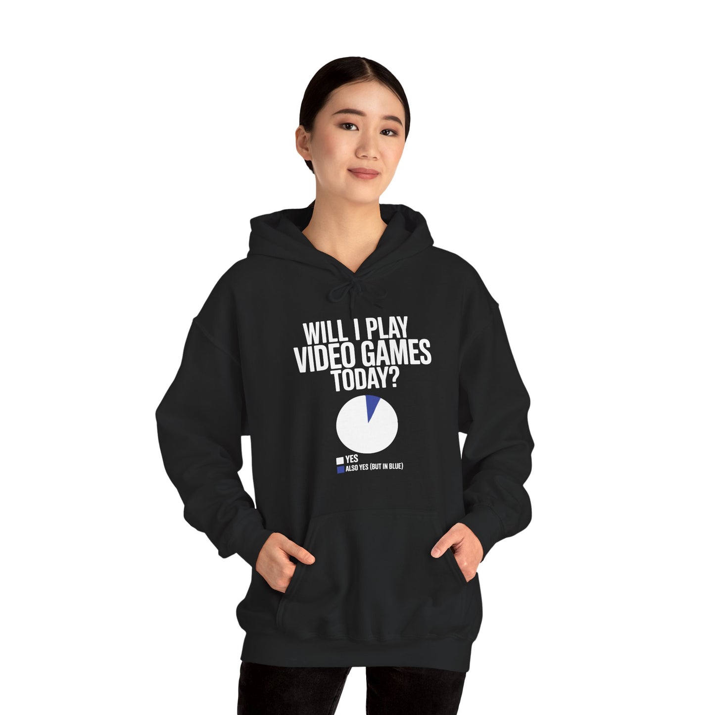 Funny Will I play Video Games today Gamer Gaming Hoodie