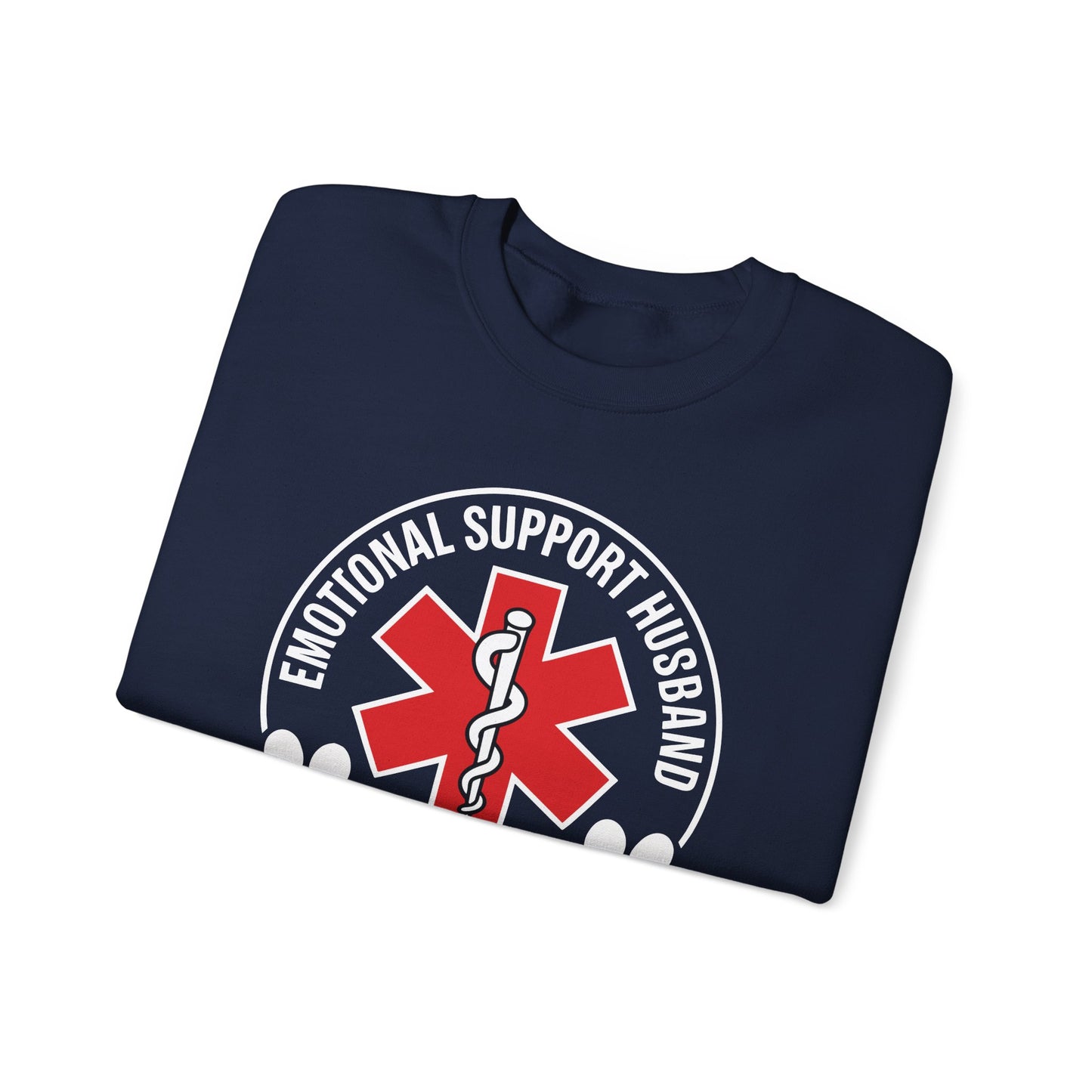 Emotional Support Husband Do Not Pet Sweatshirt