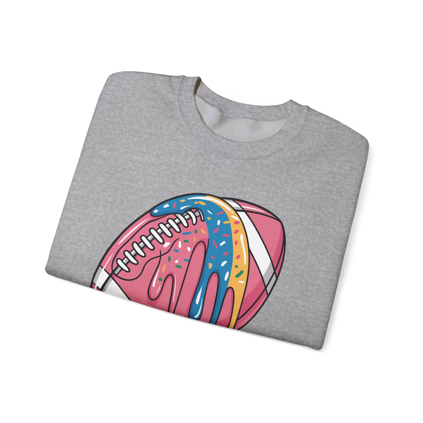Football Drip For Lineman WR QB RB Ice Cream Sprinkles Sweatshirt