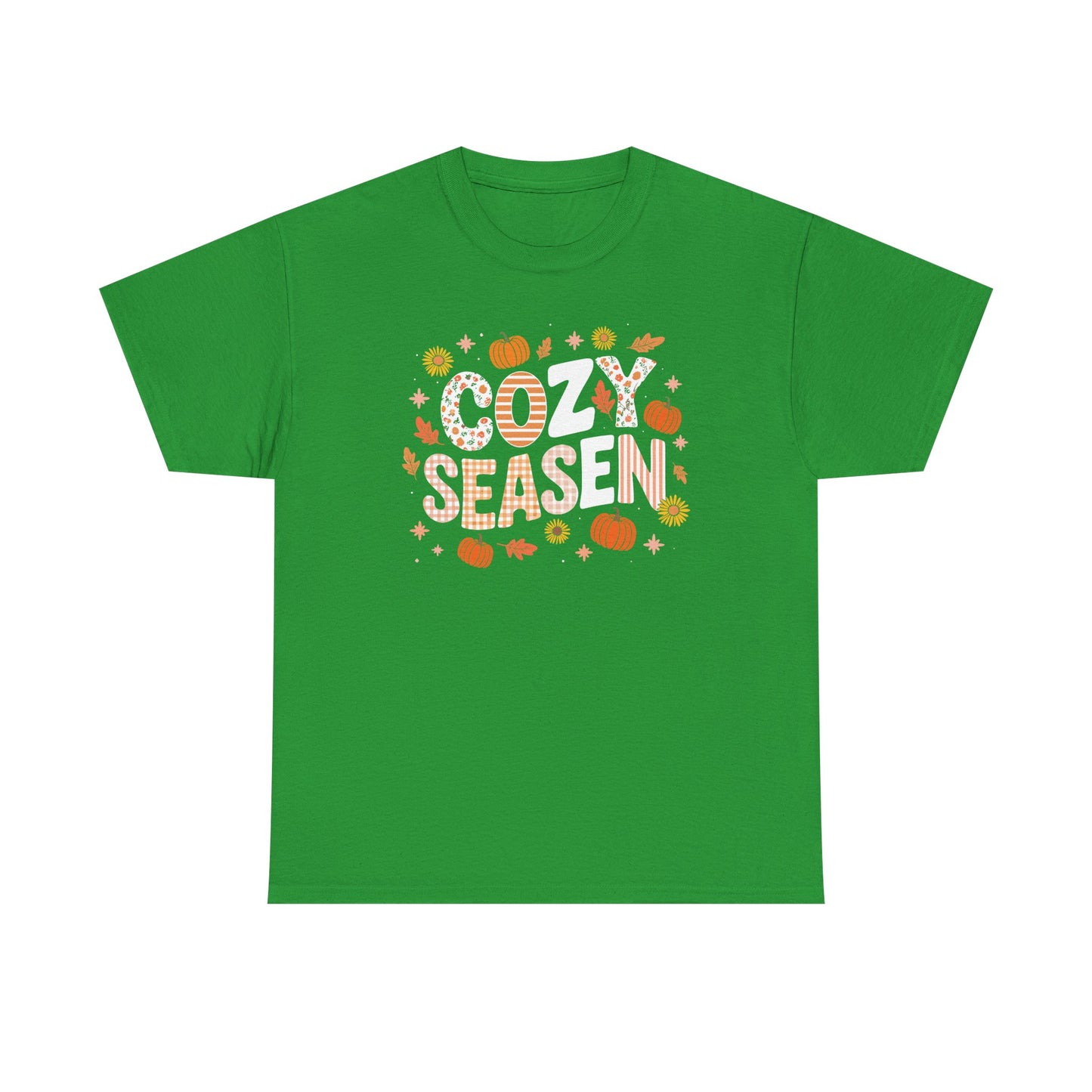 Cozy Season Autumn Fall Vibes Halloween Thanksgiving Pumpkin T-Shirt
