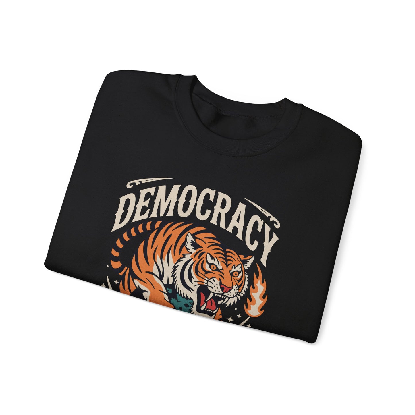 Democracy Has No King 8647 Anti Trump America Social Justice Sweatshirt