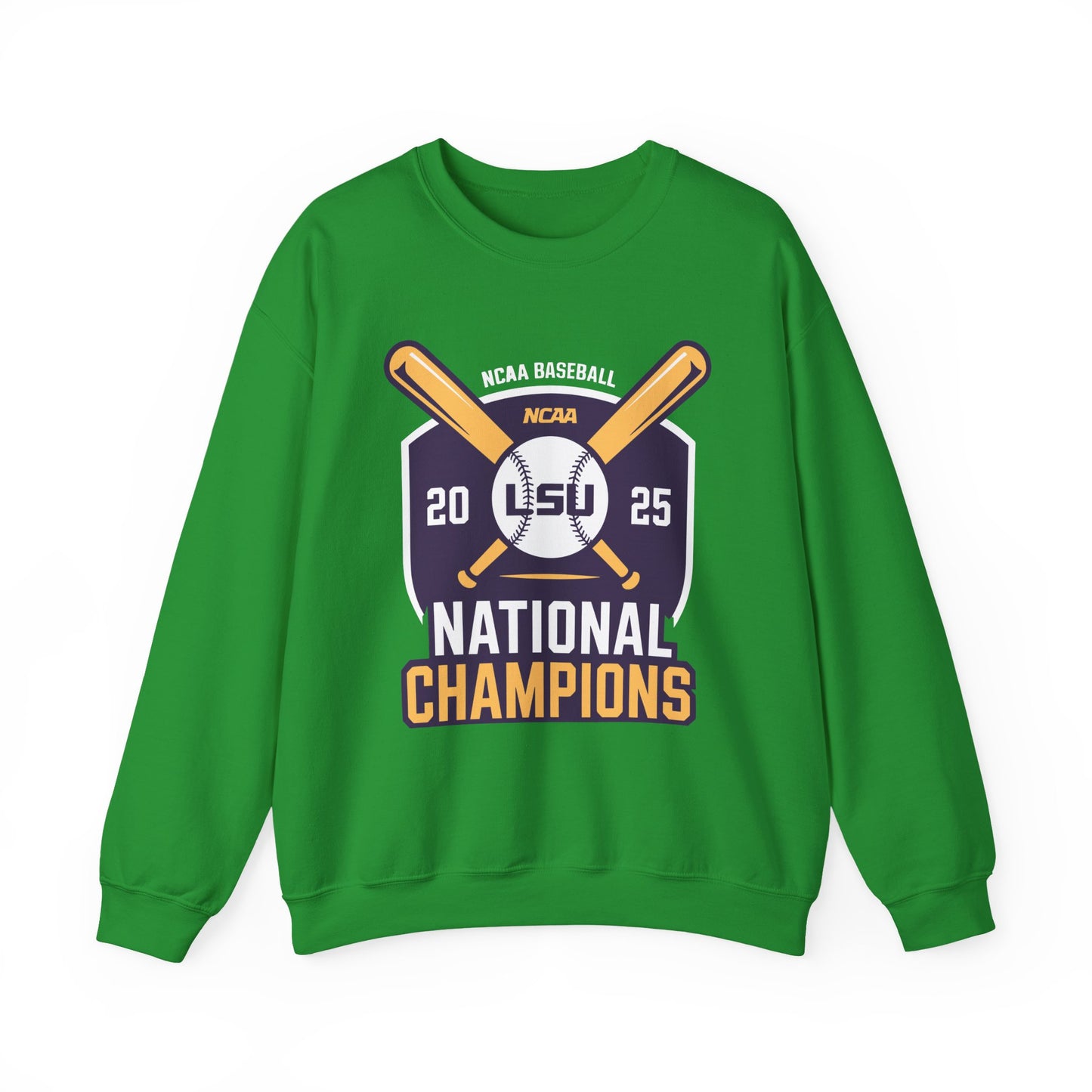 LSU Baseball 2025 National Champions Logo Sweatshirt