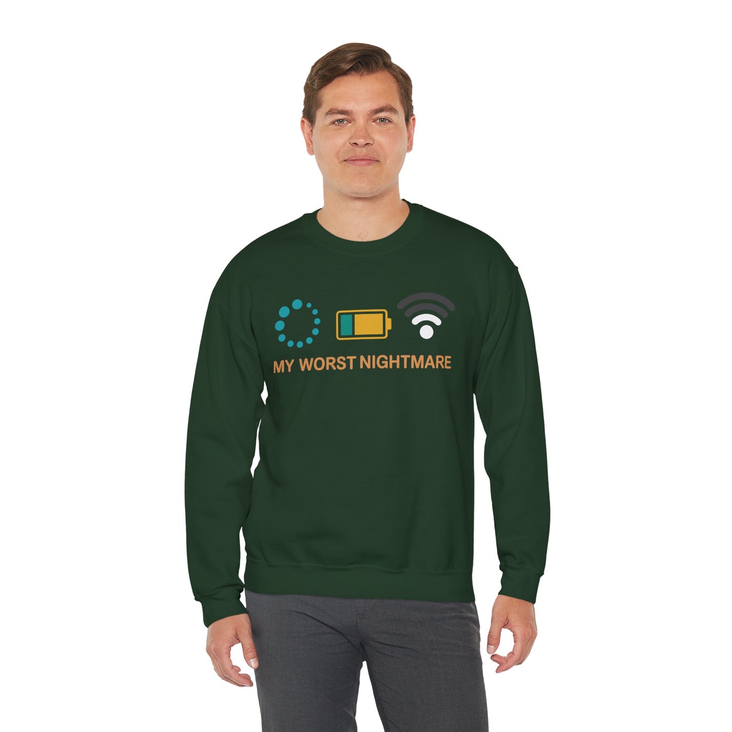 My Worst Nightmare Funny gifts for Gamers Sweatshirt