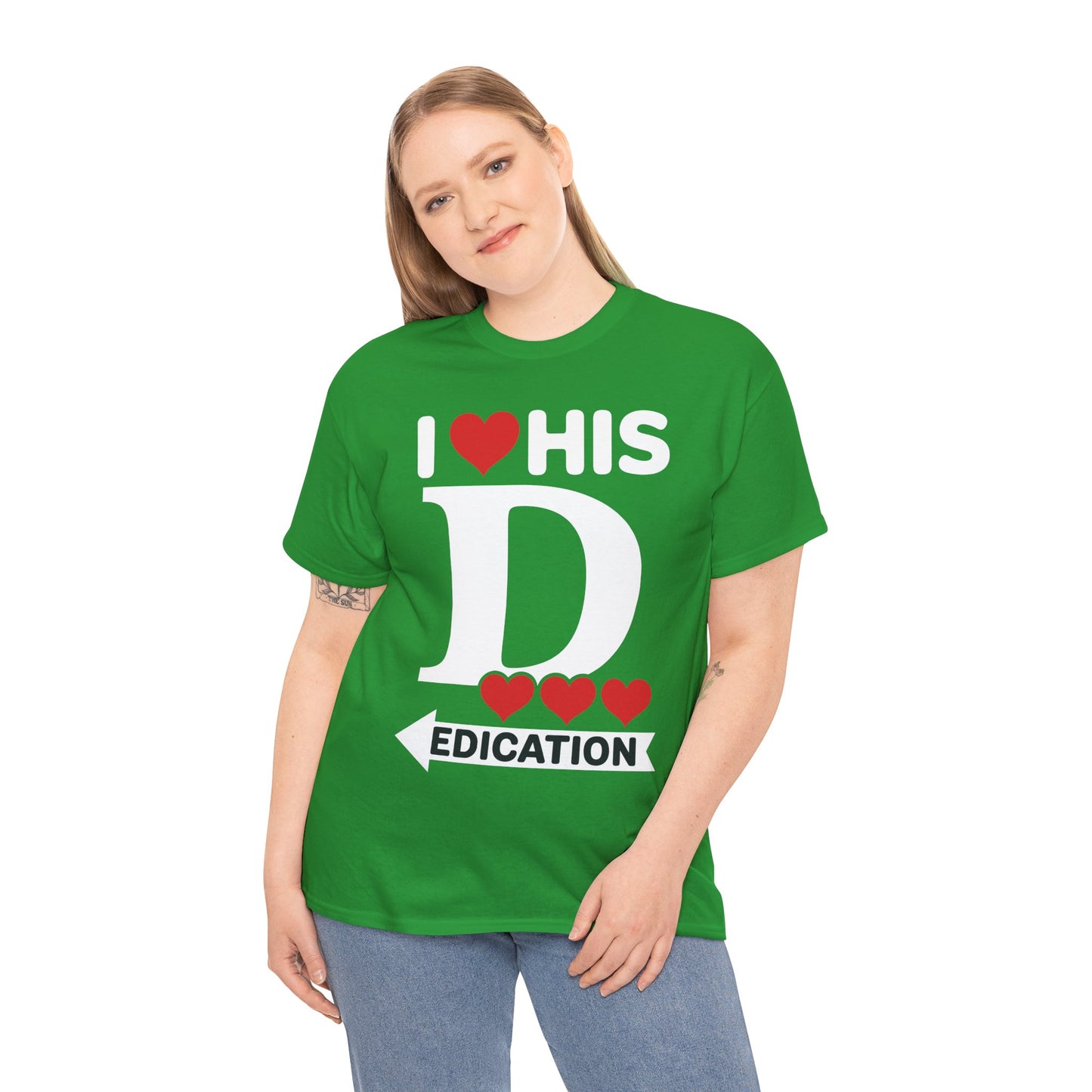 Funny Valentine's Day Couple Matching I Love His Dedication T-Shirt