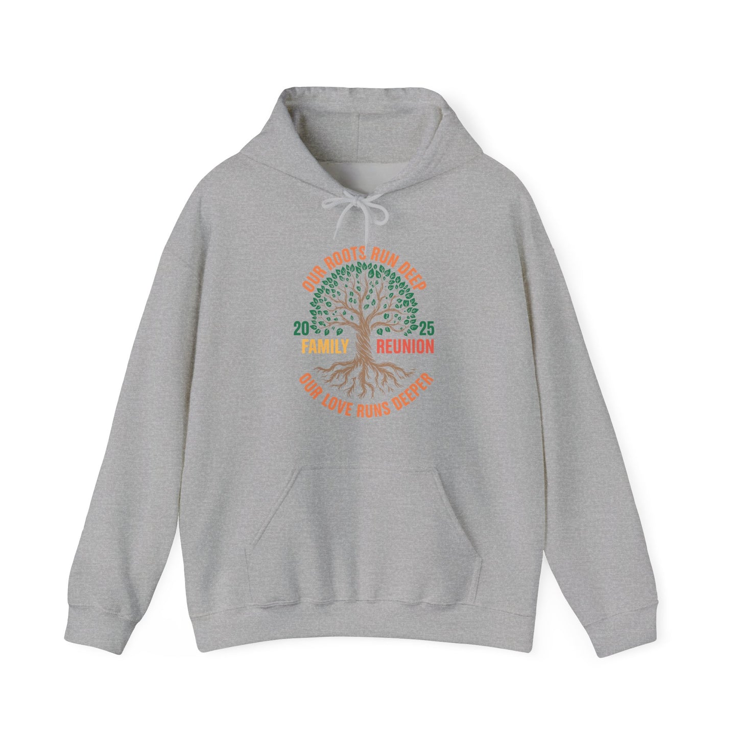 Retro Family Reunion Party 2025 Hoodie