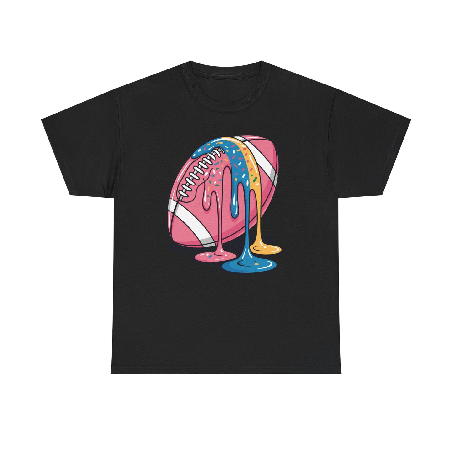 Football Drip For Lineman WR QB RB Ice Cream Sprinkles T-Shirt