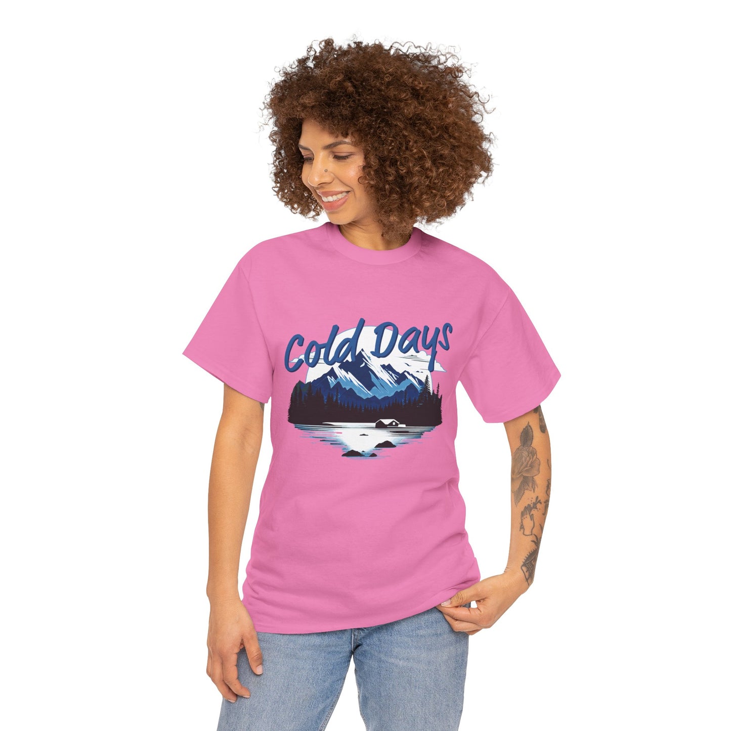 Cold Days Club Retro Aesthetic T-Shirt