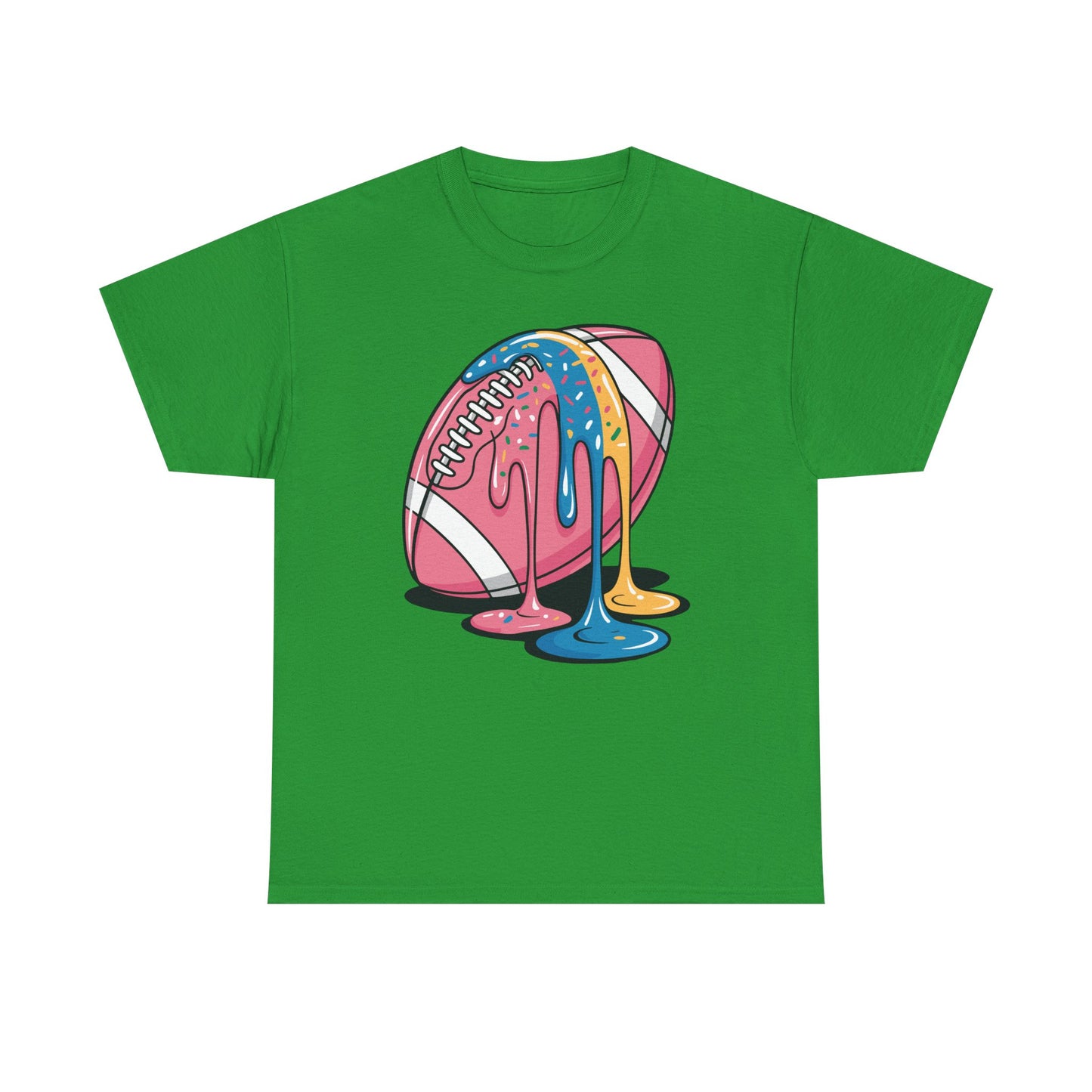 Football Drip For Lineman WR QB RB Ice Cream Sprinkles T-Shirt