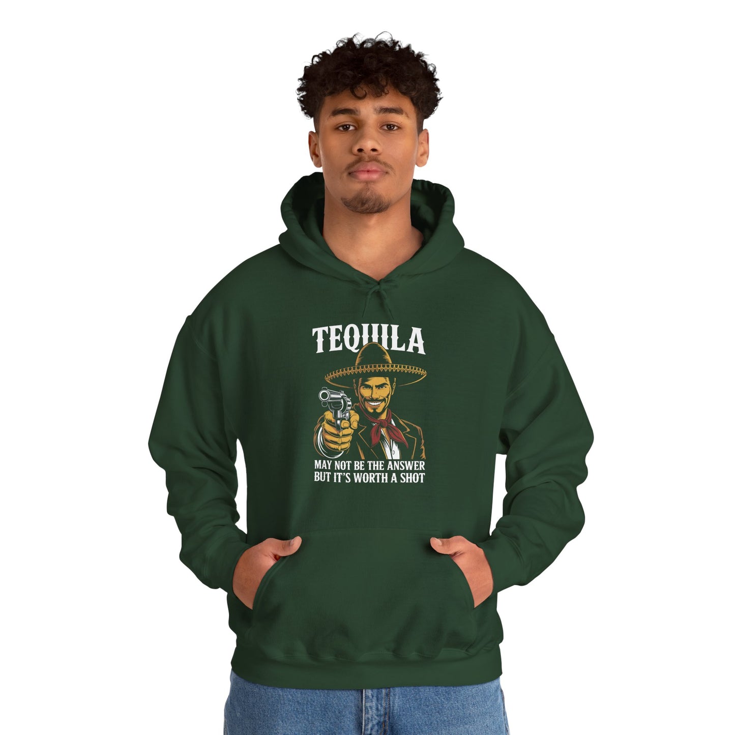 Tequila May Not Be The Answer But It's Worth A Shot Hoodie