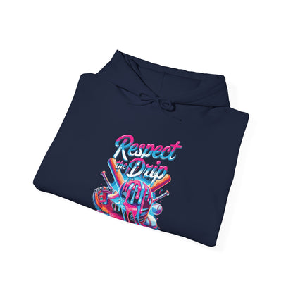 Baseball Drip For Boys Ice Cream Respect The Drip Baseball Hoodie