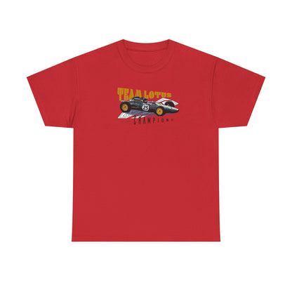 Team Lotus Champion Car T-Shirt Celebrate Racing Legacy and Speed