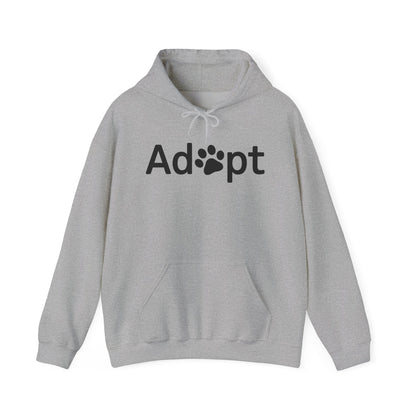 Adopt A Shelter Pet Cat Dog Adoption Animal Rescue Hoodie
