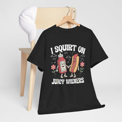Its A Bad Day To Be A Hot Dog Funny meme Hotdog usa flag Men Women T-Shirt