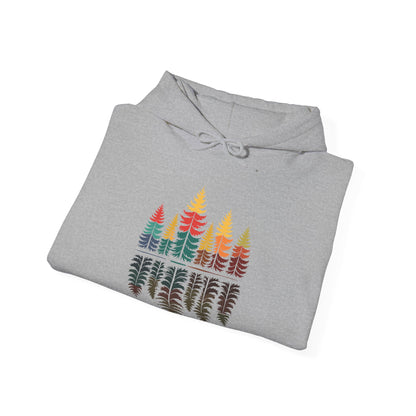 Nature Reflection Forest Trees Outdoor Wildlife Hoodie