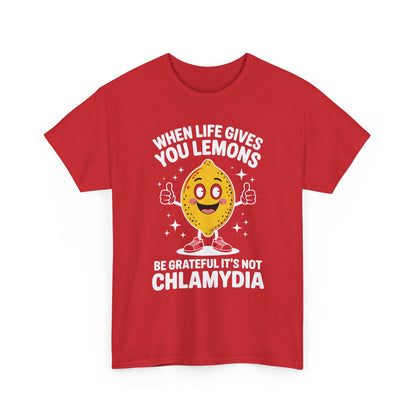 Lemons and Chlamydia Absurd Offensive Meme Sarcastic Edgy T-Shirt