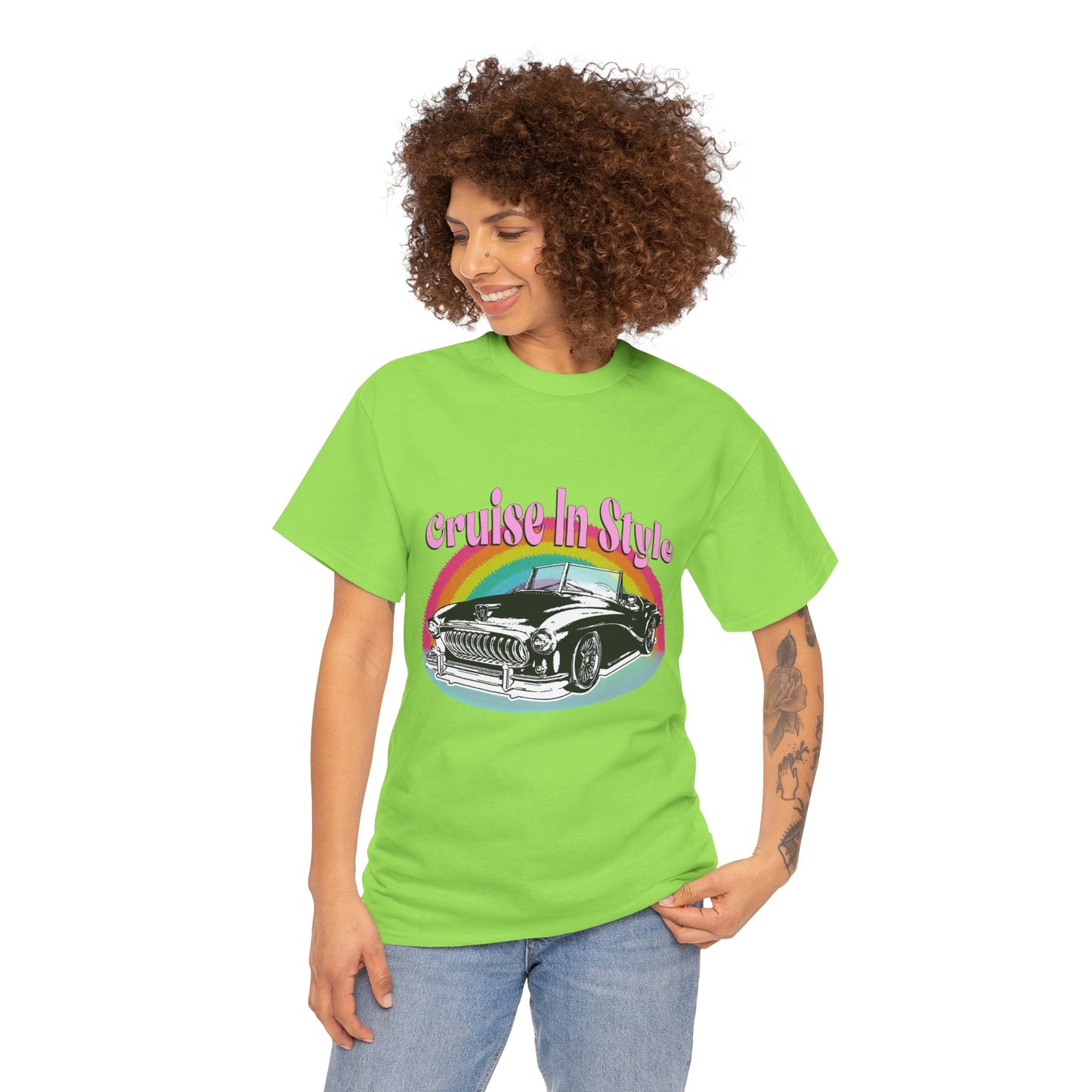 Cruise In Style Car Lovers T-Shirt For Men Women
