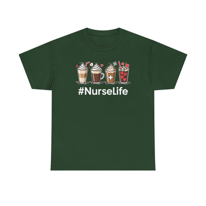 Nurse Life Funny Coffee Nurses Fuel Registered Nurse Medical T-Shirt