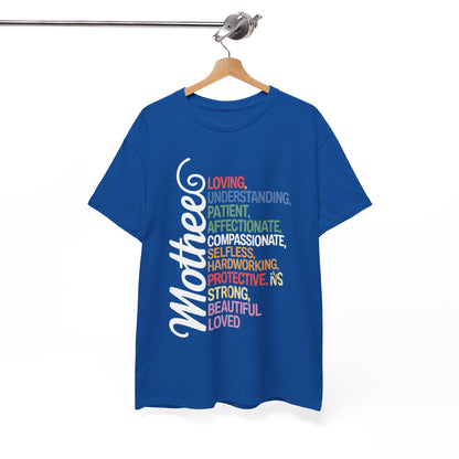 MOTHER Meaning Shirt I Love Mom Mothers Day T-Shirt