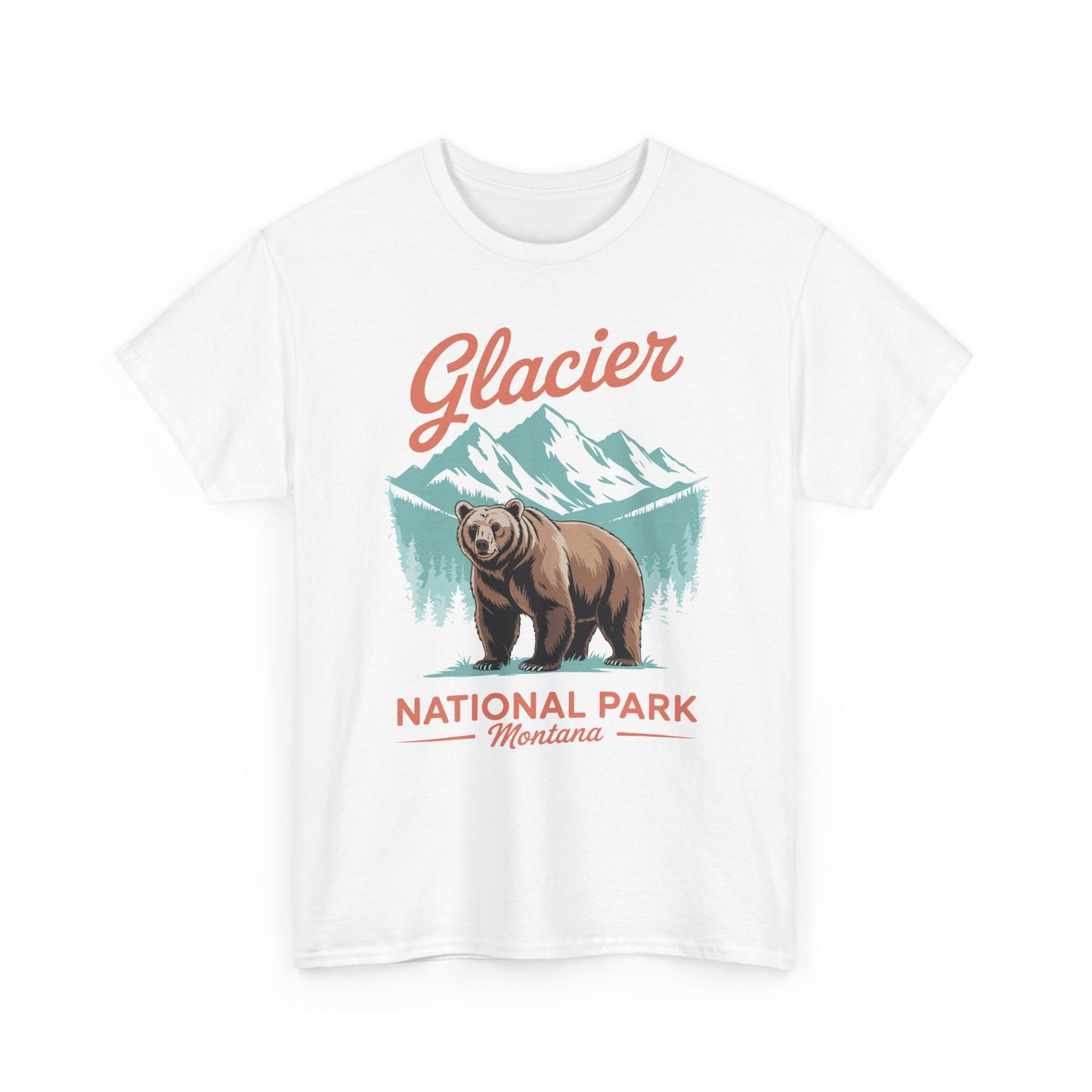 Glacier National Park retro T-Shirt