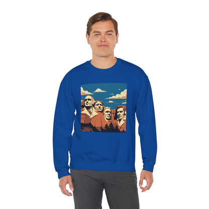 Alex Face Caruso Mount Rushmore Funny Meme Basketball Sweatshirt