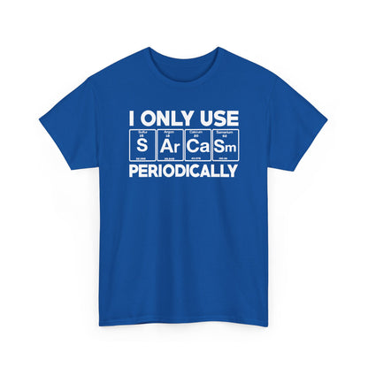 Sarcasm Periodic Table Element Weird Science Joke Gift T-Shirt