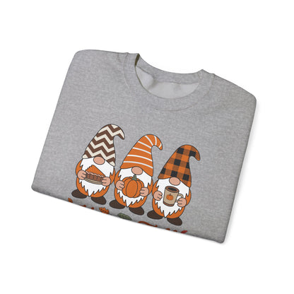 Happy Fall Y'all Gnome Pumpkin Autumn Thanksgiving Men Women Sweatshirt