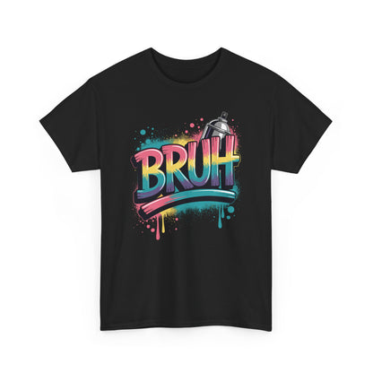 Bruh Graffiti Funny Saying Street Art Meme Men Boys T-Shirt