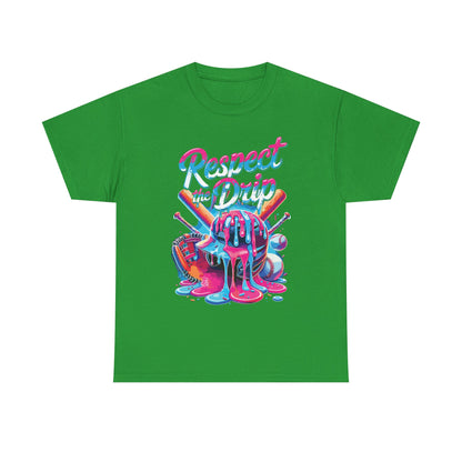 Baseball Drip For Boys Ice Cream Respect The Drip Baseball T-Shirt