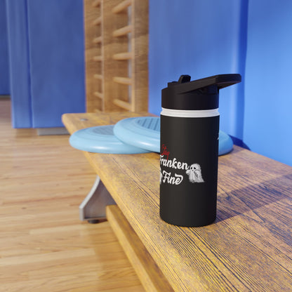 Stay Franken Fine Stainless Steel Water Bottle For Men Women