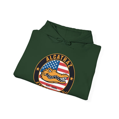 Retro Alcatraz Everglades FL EST 2025 Hoodie