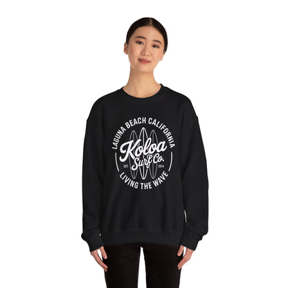 Koloa Surf Laguna Boards Logo Lightweight, Graphic Sweatshirt