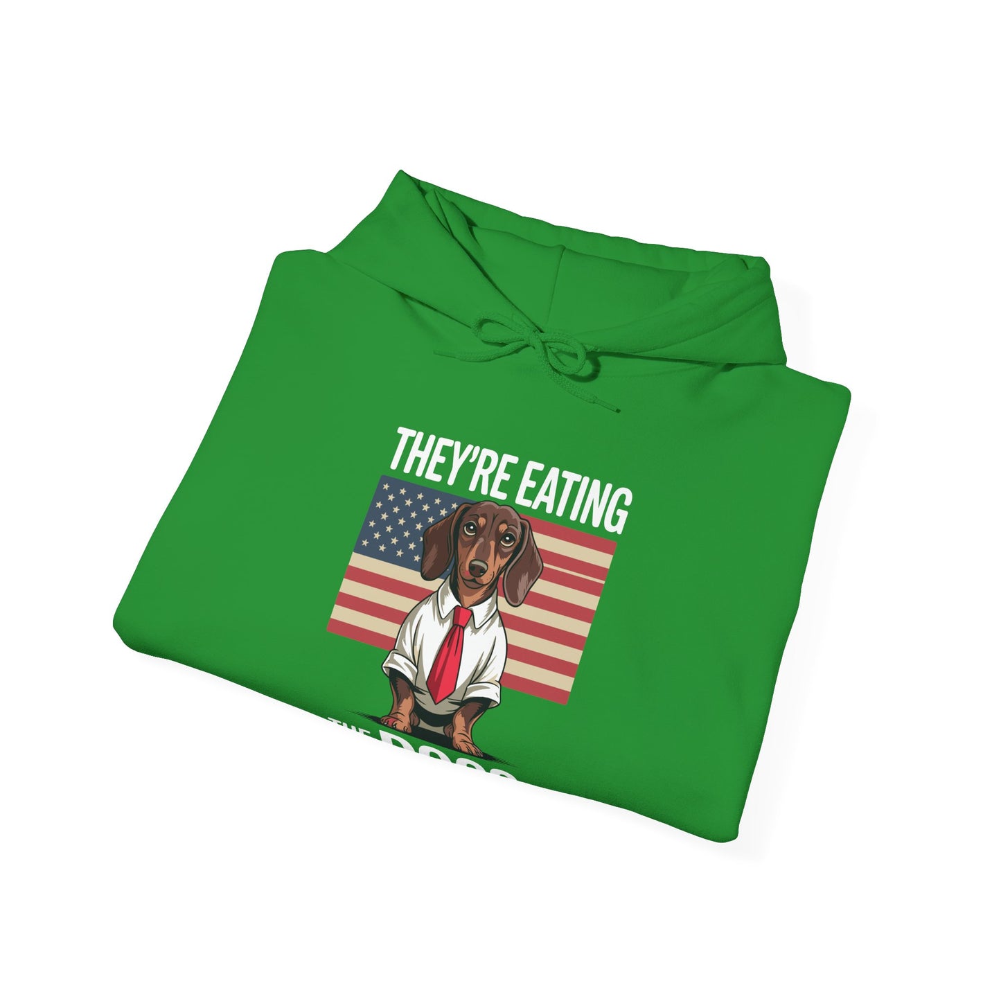 They're Eating the Dogs Trump Hot Dog Hoodie