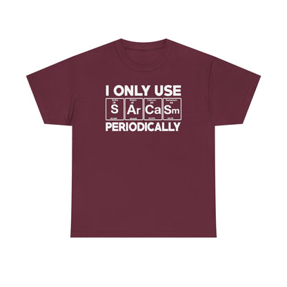 Sarcasm Periodic Table Element Weird Science Joke Gift T-Shirt