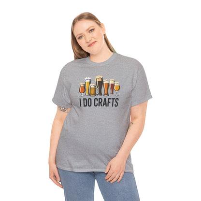 Craft Beer Vintage I Do Crafts Home Brew Art T-Shirt