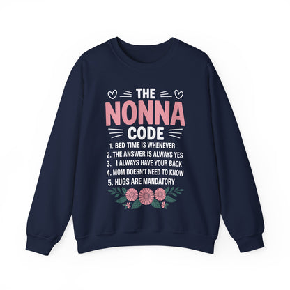 The A Nonna Code Funny Grandma Mothers Day Gifts Sweatshirt