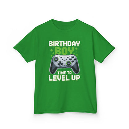 Level Up Birthday Boy Video Game T-shirt