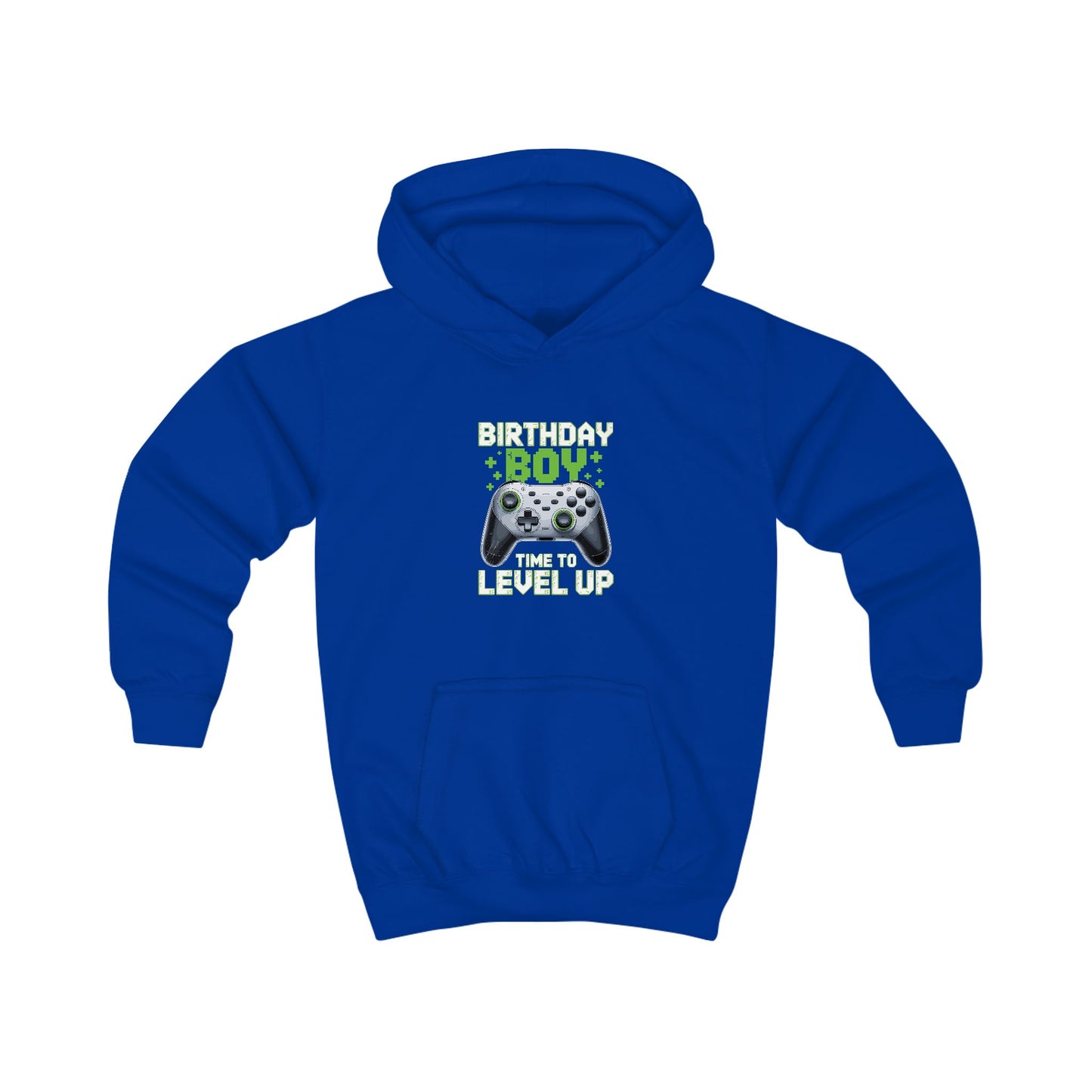 Level Up Birthday Boy Video Game Hoodie